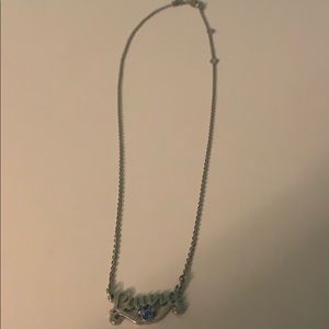 Laura necklace with Mickey Mouse blue